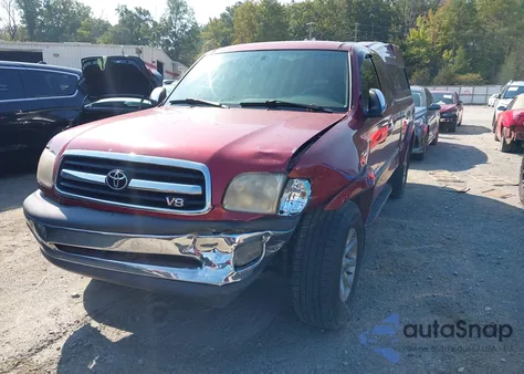 2000 Toyota Tundra Sr5 V8 из США, поврежденный, VIN 5TBRT3418YS009727